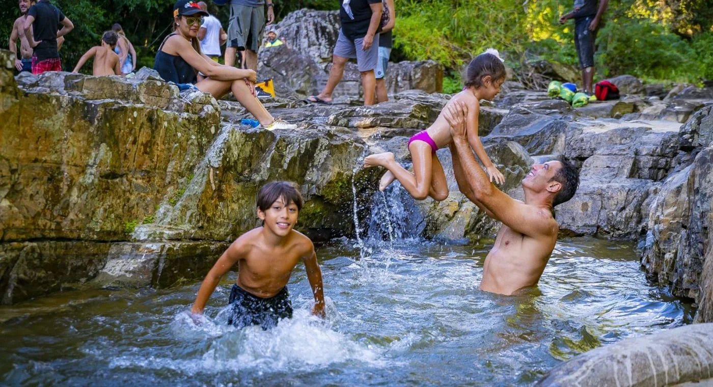 n une tyrolienne au-dessus des montagnes d'Anamuya, Punta Cana