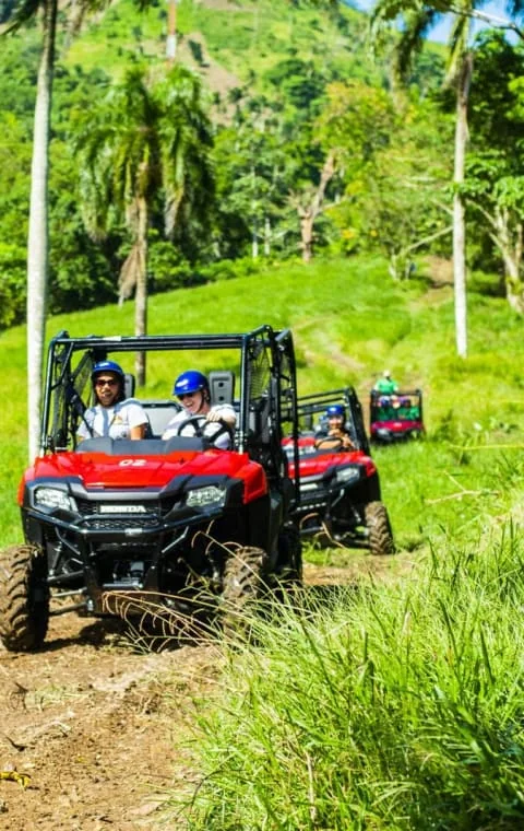 Triple aventure (buggy + tyrolienne + Monkey Land)