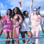 Punta Cana catamaran party boat with snorkeling and open bar
